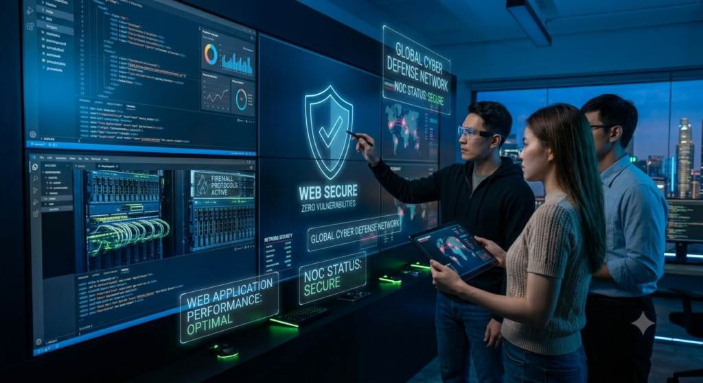 Cybersecurity Shield Concept